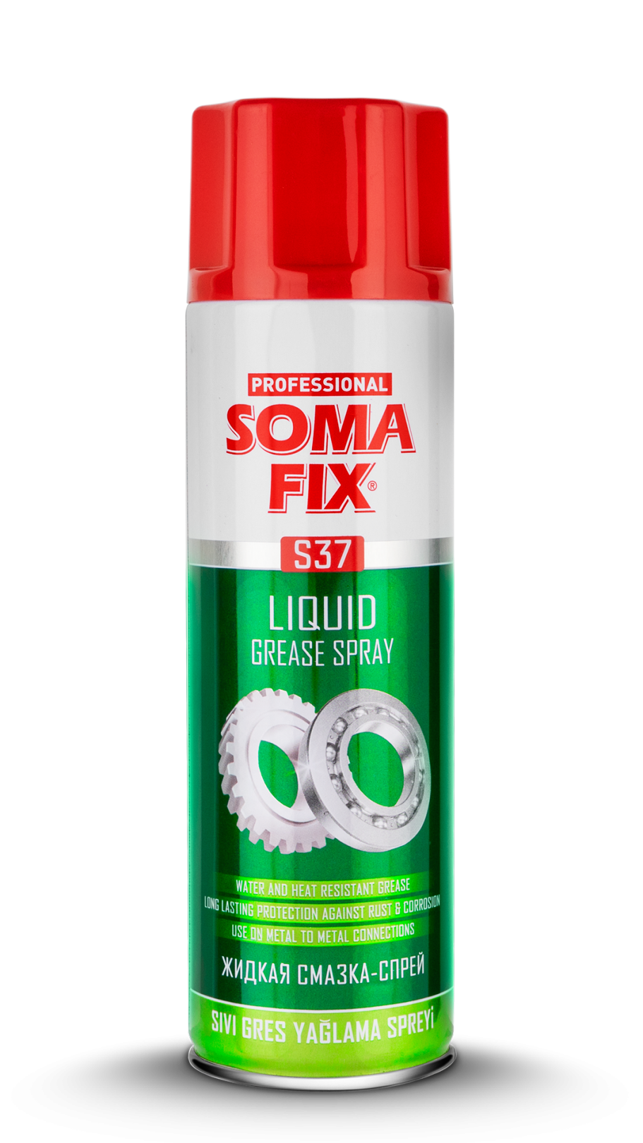 Somafix S37 500 ml | Sıvı Gres Yağlama Spreyi 420 gr