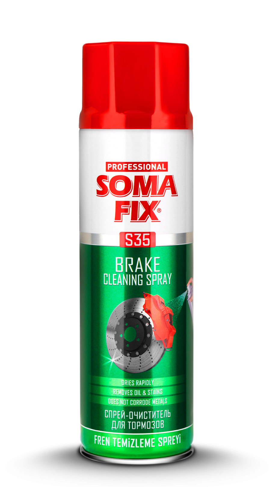 Somafix S35 Fren Temizleme Spreyi 500 ML | Güçlü Temizlik Spreyi
