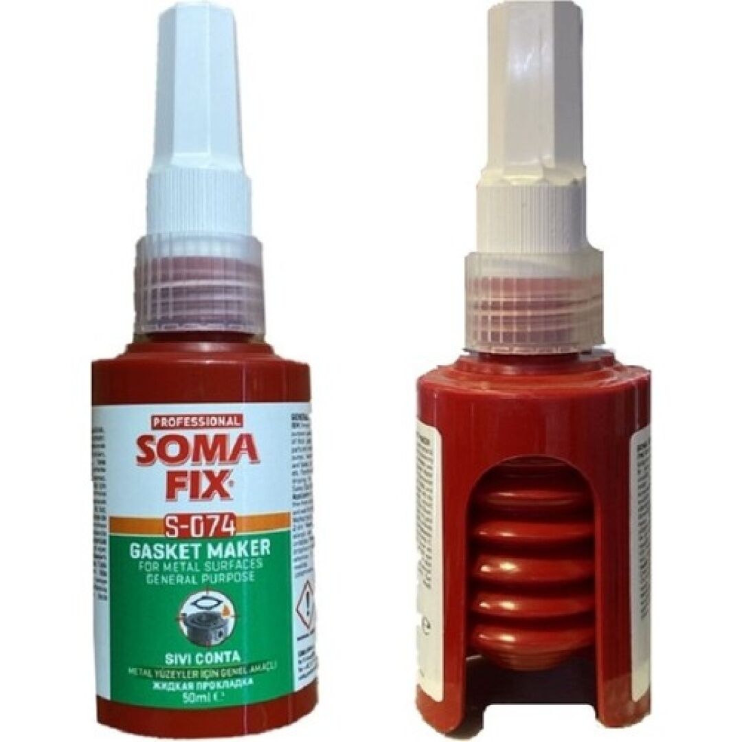 Somafix S-074 Sıvı Conta 50 ml | Metal Yüzeyler İçin Güçlü