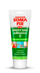 Somafix S181 Montaj Yapıştırıcı 250 Gr | Beyaz Akrilik Tüp