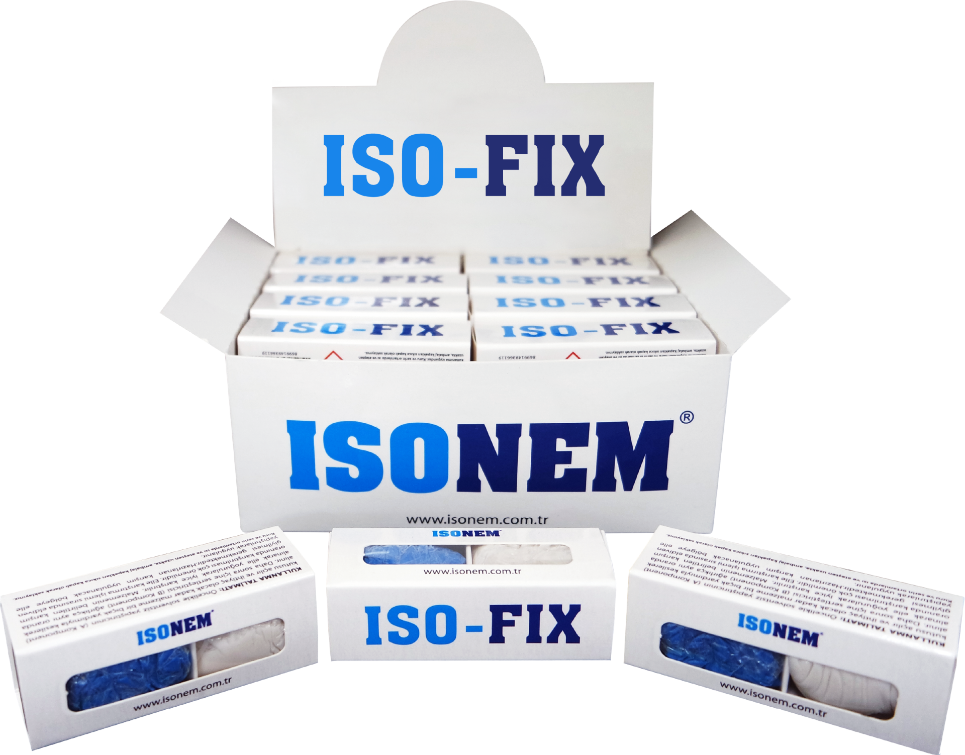 İsonem Iso-Fix Kaynak ve Onarım Macunu 20 Adet
