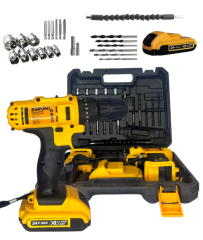Dynamo 24W Şarjlı Matkap – 24 Parça Çantalı Set Hediyeli