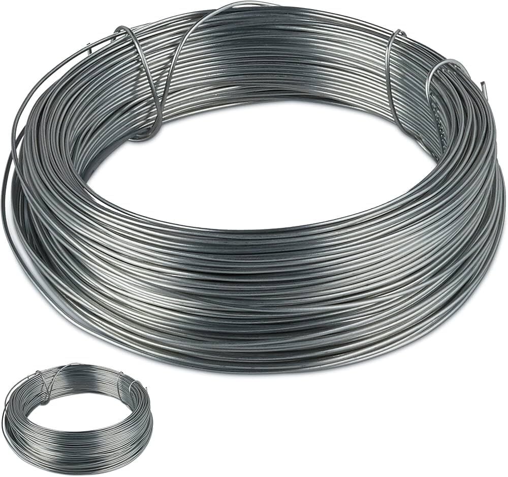 1,5 mm Galvanizli Tel 1 Kg | Paslanmaz Çelik Tel - (55metre)