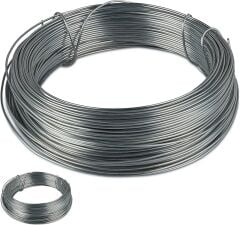 1,5 mm Galvanizli Tel 1 Kg | Paslanmaz Çelik Tel - (55metre)