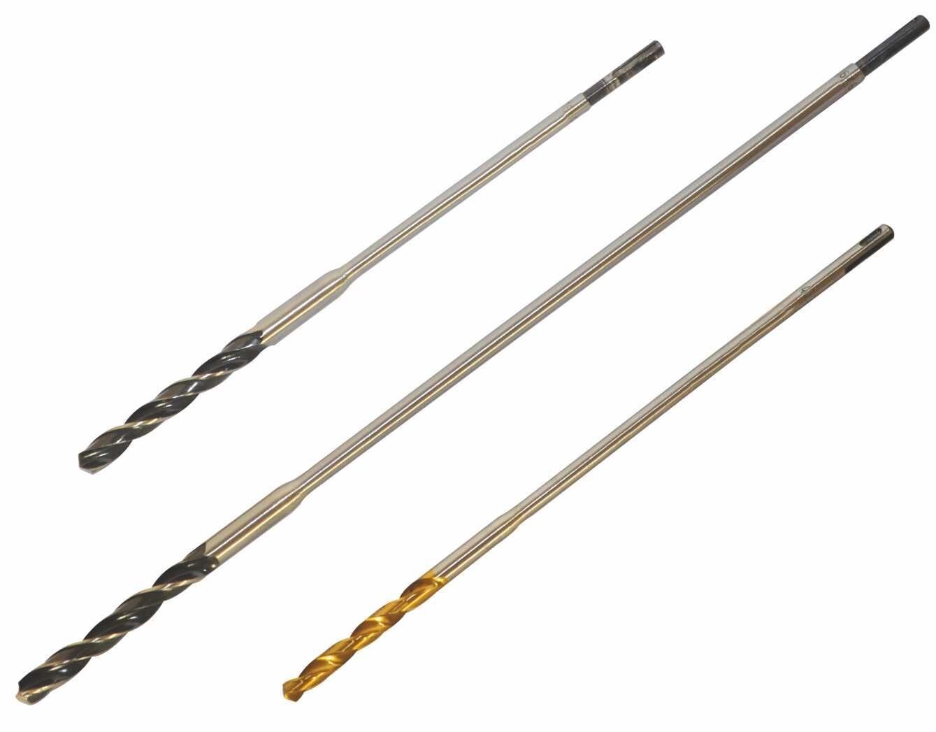 Ahşap Matkap Ucu 12x600 mm | Alaşımlı Çelik Mat Krom Uç