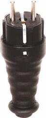 Kauçuk Priz Monofaze Erkek Fiş | Dayanıklı Elektrik