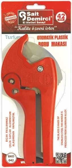 PVC Boru Kesme Makası | Otomatik Plastik Boru Kesici