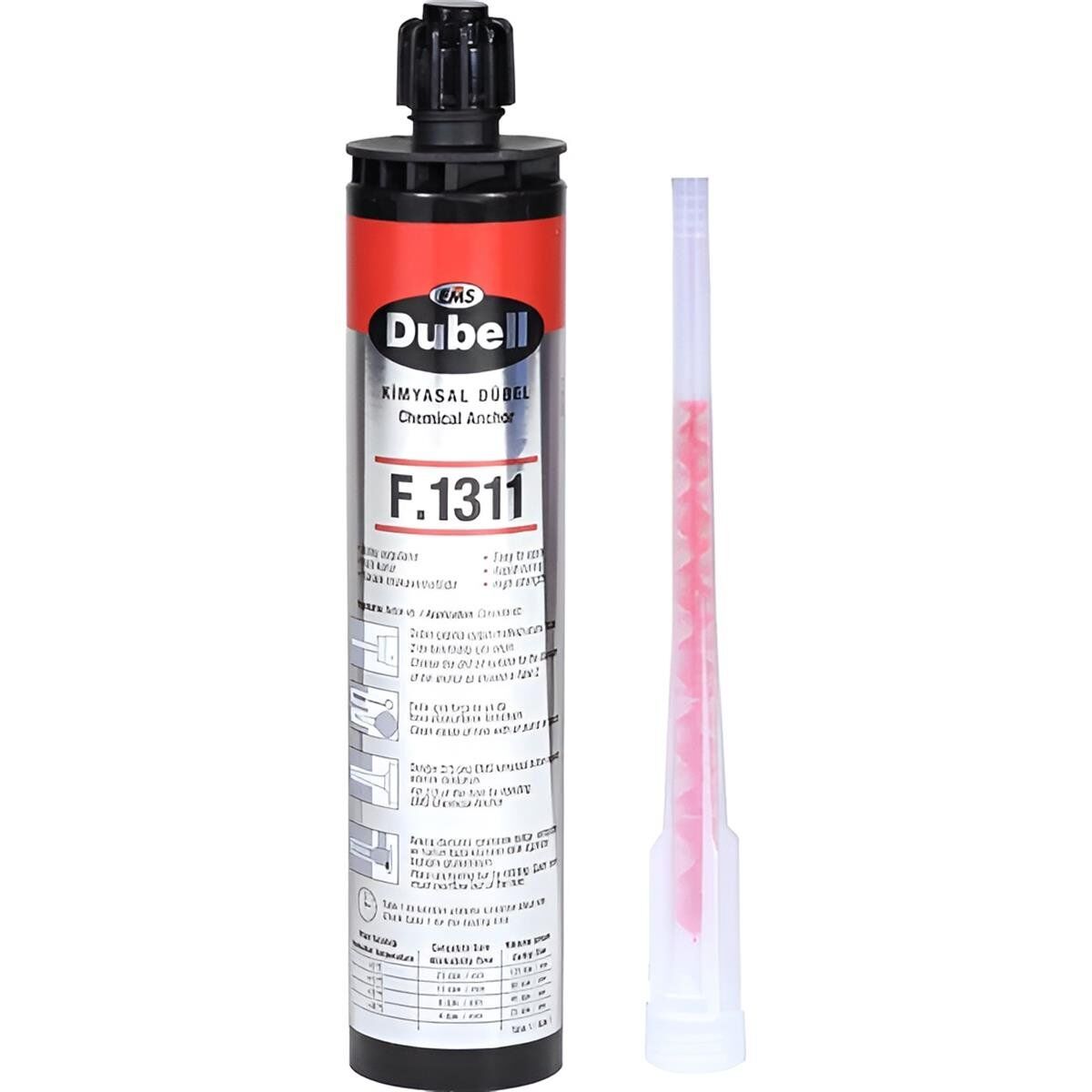 EMS Dubell F.1311 345 ml  - Polyester Kimyasal Dübel