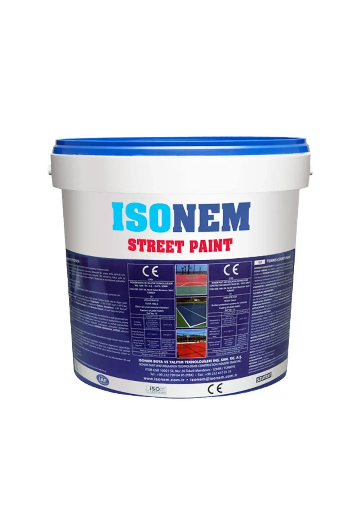 Isonem Street Paint 10 Kg | Su Bazlı Beton Zemin Boyası