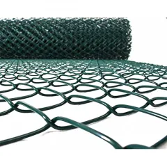 Tel 3 mm Pvc Kaplı Helezon Çit Teli 5x5 Göz 120cmx20m