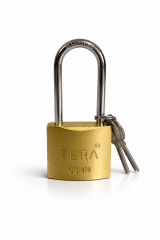 TERA Asma Kilit Gold Uzun 63 MM - Mekanik Kilitleme
