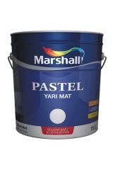 Marshall Pastel Yarı Mat Beyaz 2,5 Lt Solvent Bazlı İç Cephe Boyası