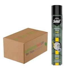Selsil Montaj Köpüğü 10’lu Koli 845 gr – Güçlü ve Hızlı Dolgu