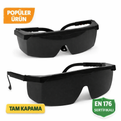 Bul-Max Güvenlik Gözlüğü Siyah - BMX-3742 EN 176 Standart