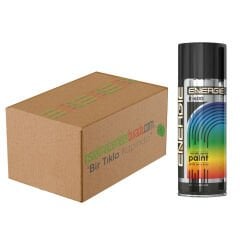Energie Akrilik Sprey Boya 12’li Koli – Canlı ve Dayanıklı - 400ml