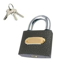 Balcı Gri Asma Kilit 63 mm | Çelik Gövde Güvenlik