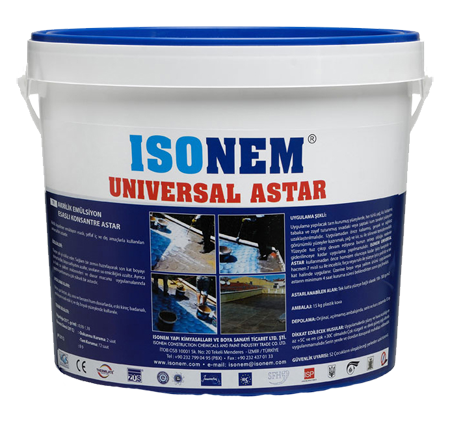 İsonem Universal Pr Akrilik Em Baz Kon Astar 5 Kg