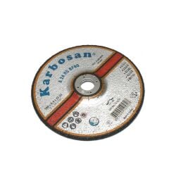 Karbosan Bombeli Metal Taşlama Taşı 180 mm – Güçlü ve Dayanıklı