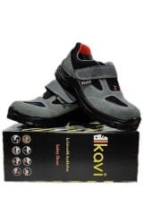 Kavi Gri Çelik Burunlu Süet İş Güvenlik Ayakkabısı