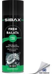 Sibax Fren Balata Spreyi 500 ml | Etkili Fren Temizliği