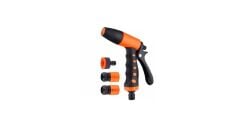 Otomatik Tetikli Tabanca 4’lü Set 1/2'' | Çok Amaçlı Fıskiye