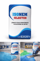 Isonem Jel Beton 20 Kg | Çatlama ve Büzülmelere Karşı Dayanıklı