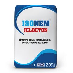Isonem Jel Beton 20 Kg | Çatlama ve Büzülmelere Karşı Dayanıklı