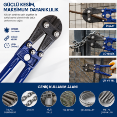 Sait Demirci Demir Kesme Makası 14 MM