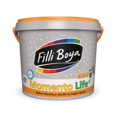 Filli Boya - Momento Life Kids - Silikat Modifiye Akrilik Doğal İpek İç Cephe Boyası