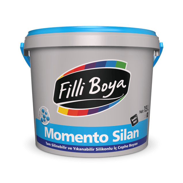 Filli Boya - Momento Silan - Tam Silinebilir ve Yıkanabilir Silikonlu İç Cephe Boyası