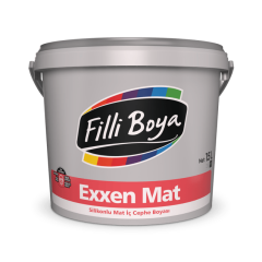 Filli Boya - Exxen Mat - Silikonlu Mat İç Cephe Boyası