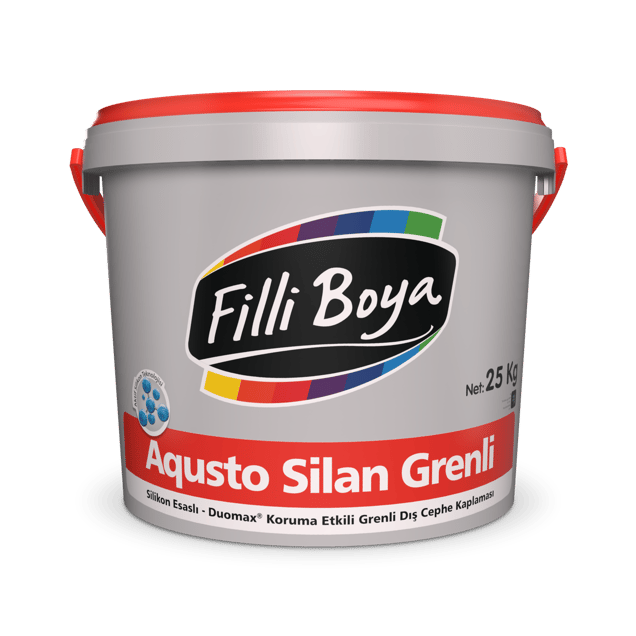 Filli Boya - Aqusto Silan Grenli - Silikon Esaslı Dış Cephe Kaplaması