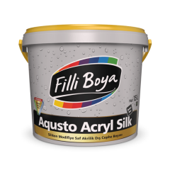 Filli Boya - Aqusto Acryl Silk - Silikon Modifiye Saf Akrilik İpeksi Mat® Dış Cephe Boyası