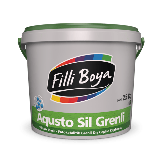 Filli Boya - Aqusto Sil Grenli - Silikon Katkılı Grenli Dış Cephe Kaplaması