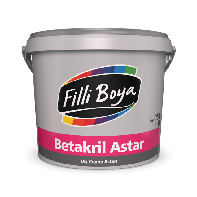 Filli Boya Betakril Astar – Akrilik Boyalı Yüzeyler İçin Yüksek Aderans