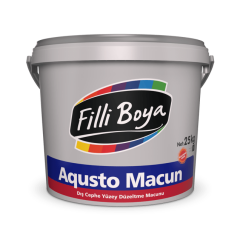Filli Boya  - Aqusto Macun – Dış Cephe Dolgu ve Yüzey Düzeltme Macunu