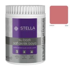 Stella Su Bazlı Saf Akrilik Boya (Meyra Ral-3014) - 1 Litre
