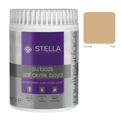 Stella Su Bazlı Saf Akrilik Boya (Kumsal Ral-1001) - 1 Litre