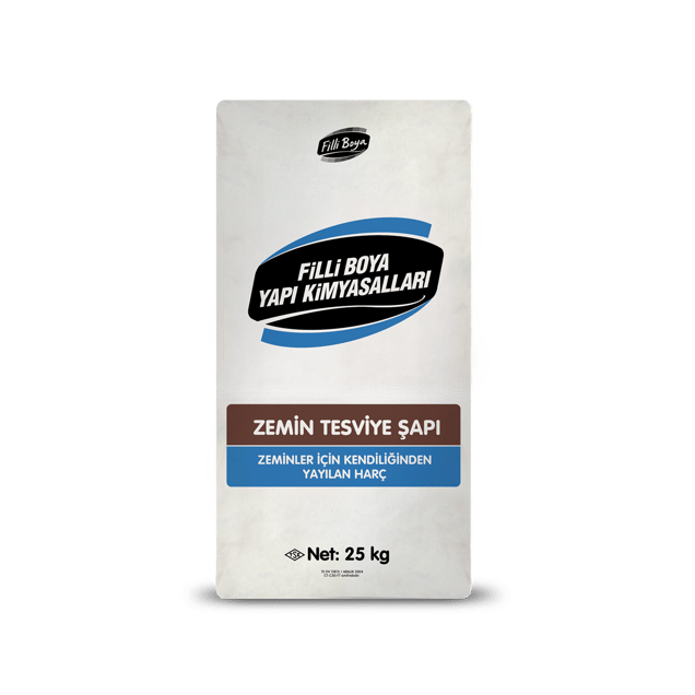 Filli Boya Zemin Tesviye Şapı 25 Kg | Kendiliğinden Yayılan Harç