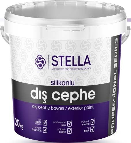 STELLA SİLİKONLU DIŞ CEPHE BOYASI