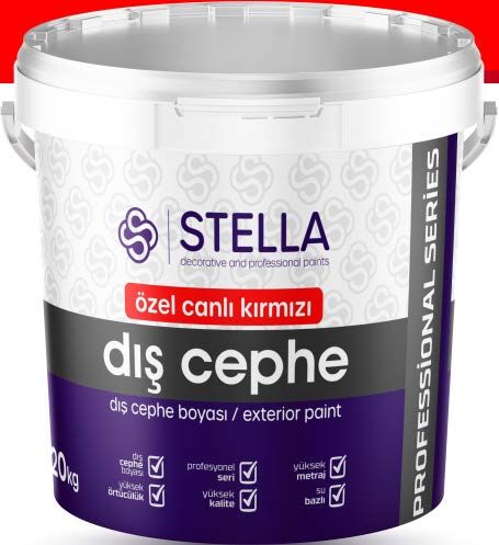 STELLA DIŞ CEPHE BOYASI ÖZEL CANLI RENKLER