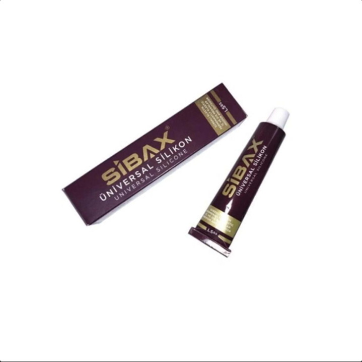 Sibax Tüp Silikon Şeffaf 40ml | Dayanıklı ve Pratik