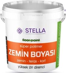STELLA SÜPER POLİMER ZEMİN-TERAS-KORT BOYASI